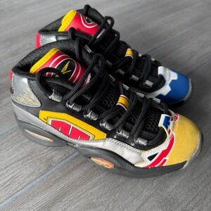 Men's Reebok x Power Rangers Question Mid Sneakers Size 5.5